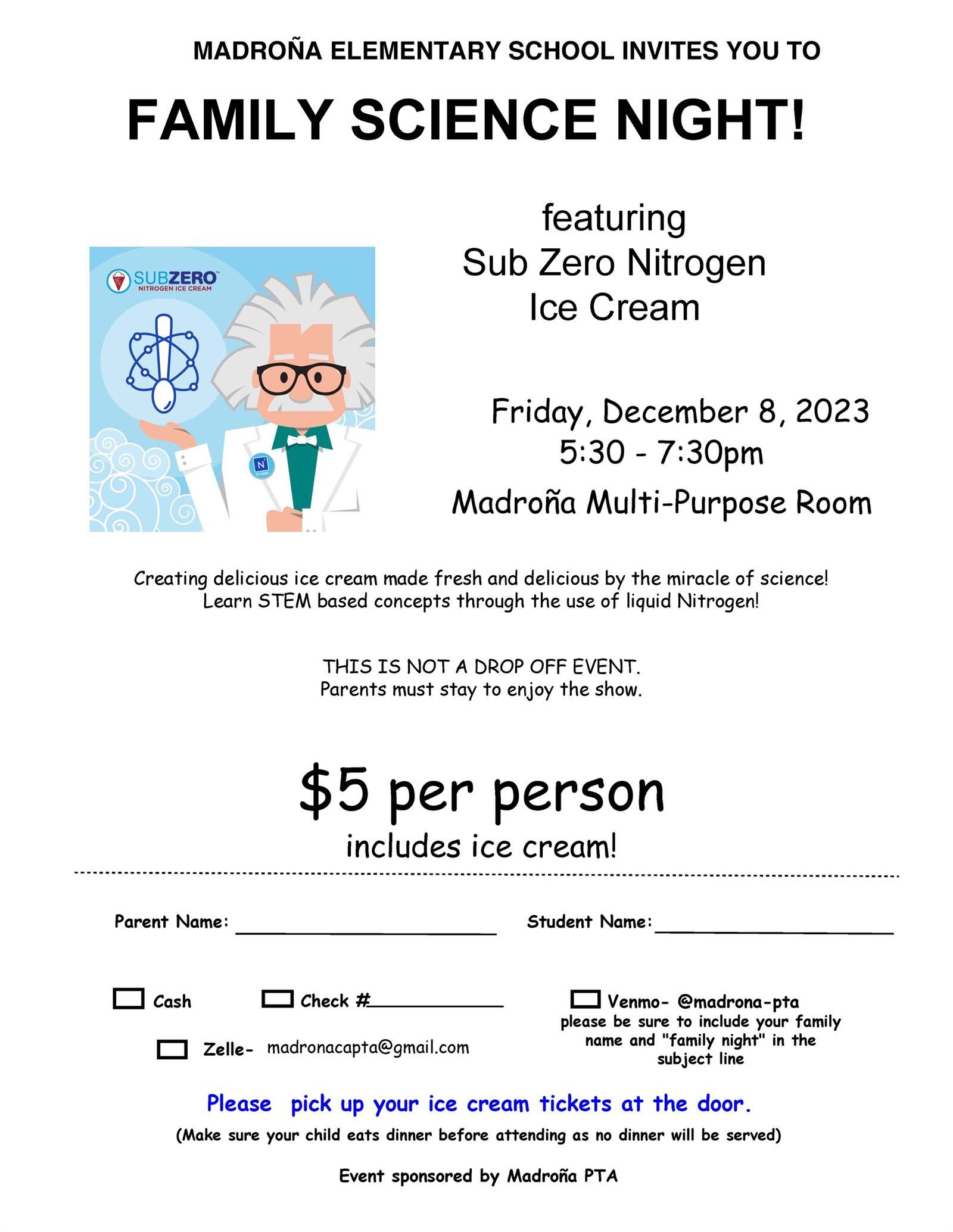  Science Night